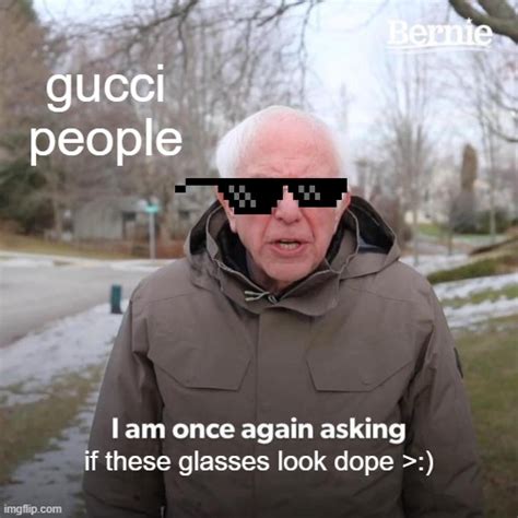 gucci glasses meme